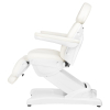FOTEL KOSMETYCZNY ELEKTR. AZZURRO 871A 2 SILN. BIAŁY